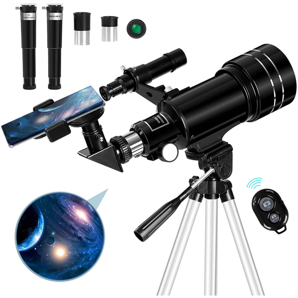 Inolait 70mmTelescope for Adults and Kids with Adjustable Tripod