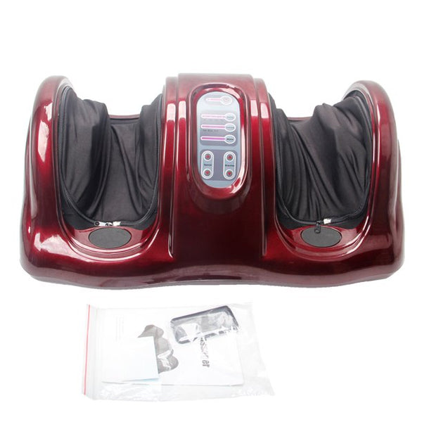 Inolait Foot Massager Machine 5-Mode Shiatsu Leg Massager Red